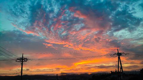 夕焼けタイム 注目の空の写真 ウェザーニュース