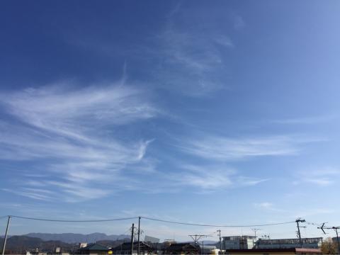 まるで刷毛で描いたような雲 注目の空の写真 ウェザーニュース