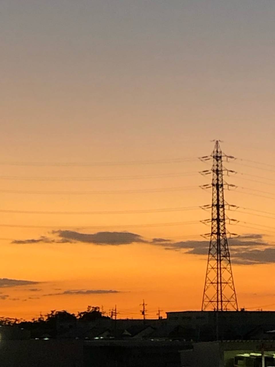 穏やかな夕暮れ時 注目の空の写真 ウェザーニュース