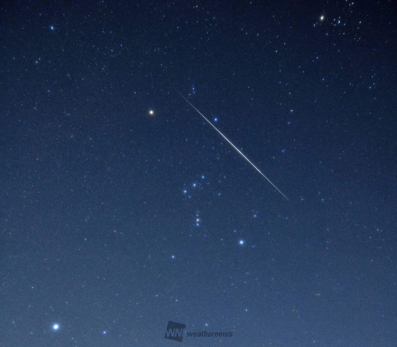 14日夜、ふたご座流星群が極大 注目の空の写真 ウェザーニュース
