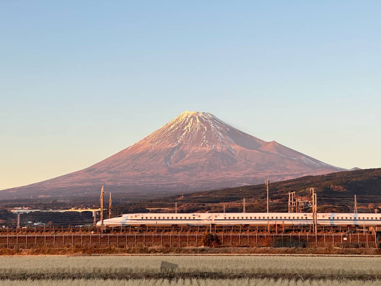 冬の雄大な富士山 注目の空の写真 ウェザーニュース