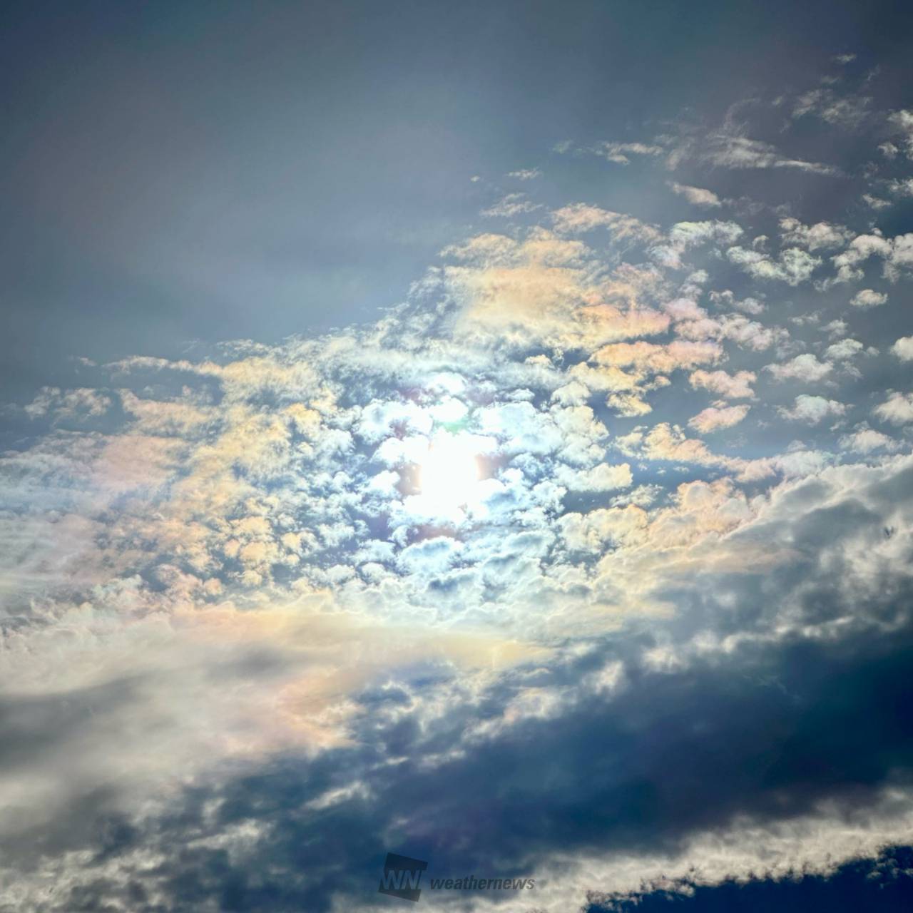 雨上がりに彩雲出現 注目の空の写真 ウェザーニュース