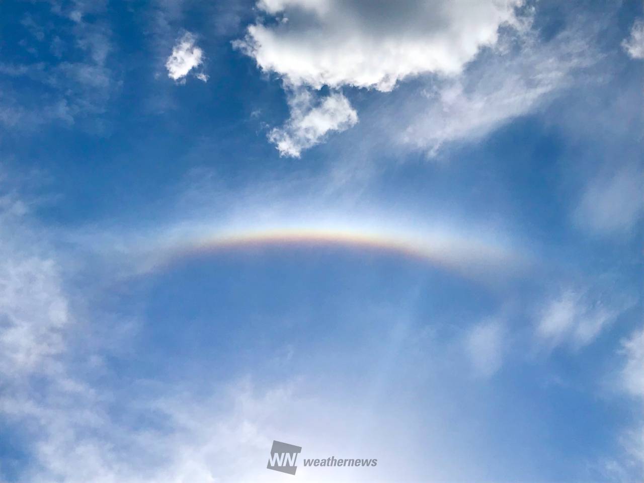 虹色現象イロイロ 注目の空の写真 ウェザーニュース