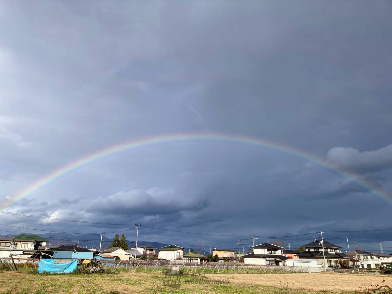 各地で空のかけはし🌈 注目の空の写真 ウェザーニュース