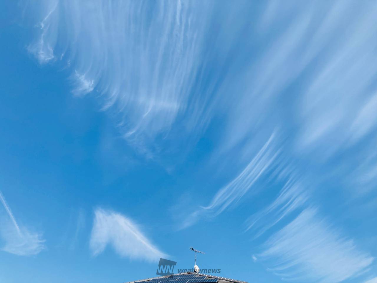 雲が踊る空 注目の空の写真 ウェザーニュース