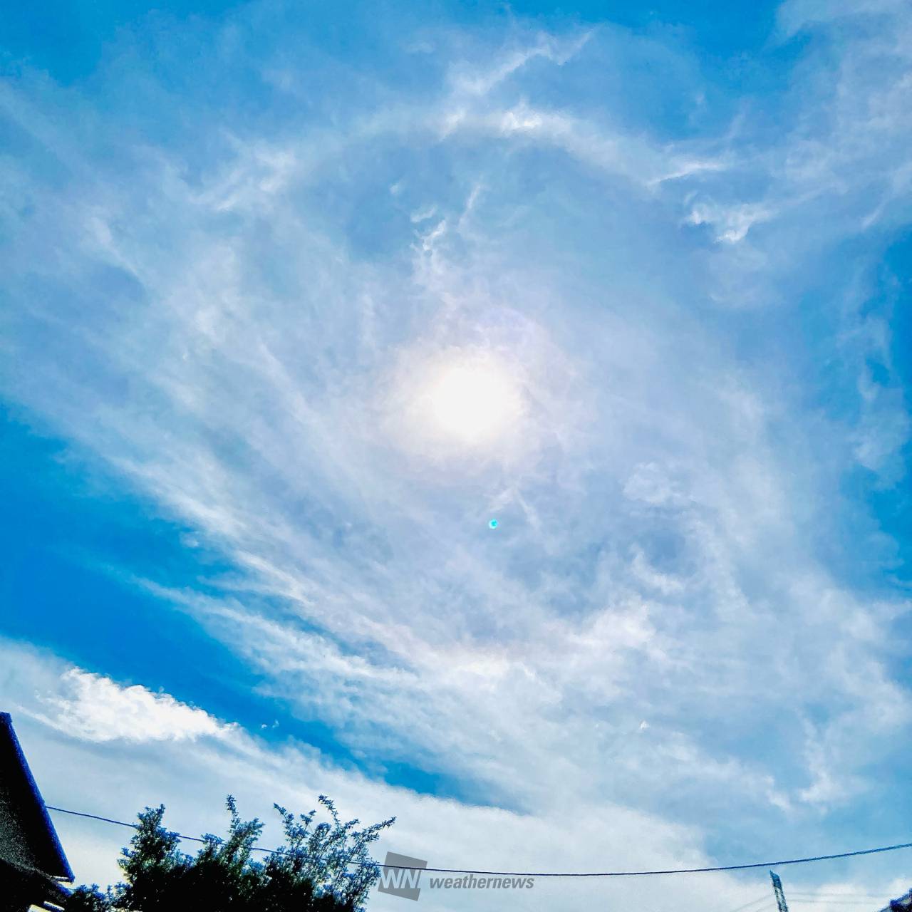 空を彩る虹色 注目の空の写真 ウェザーニュース