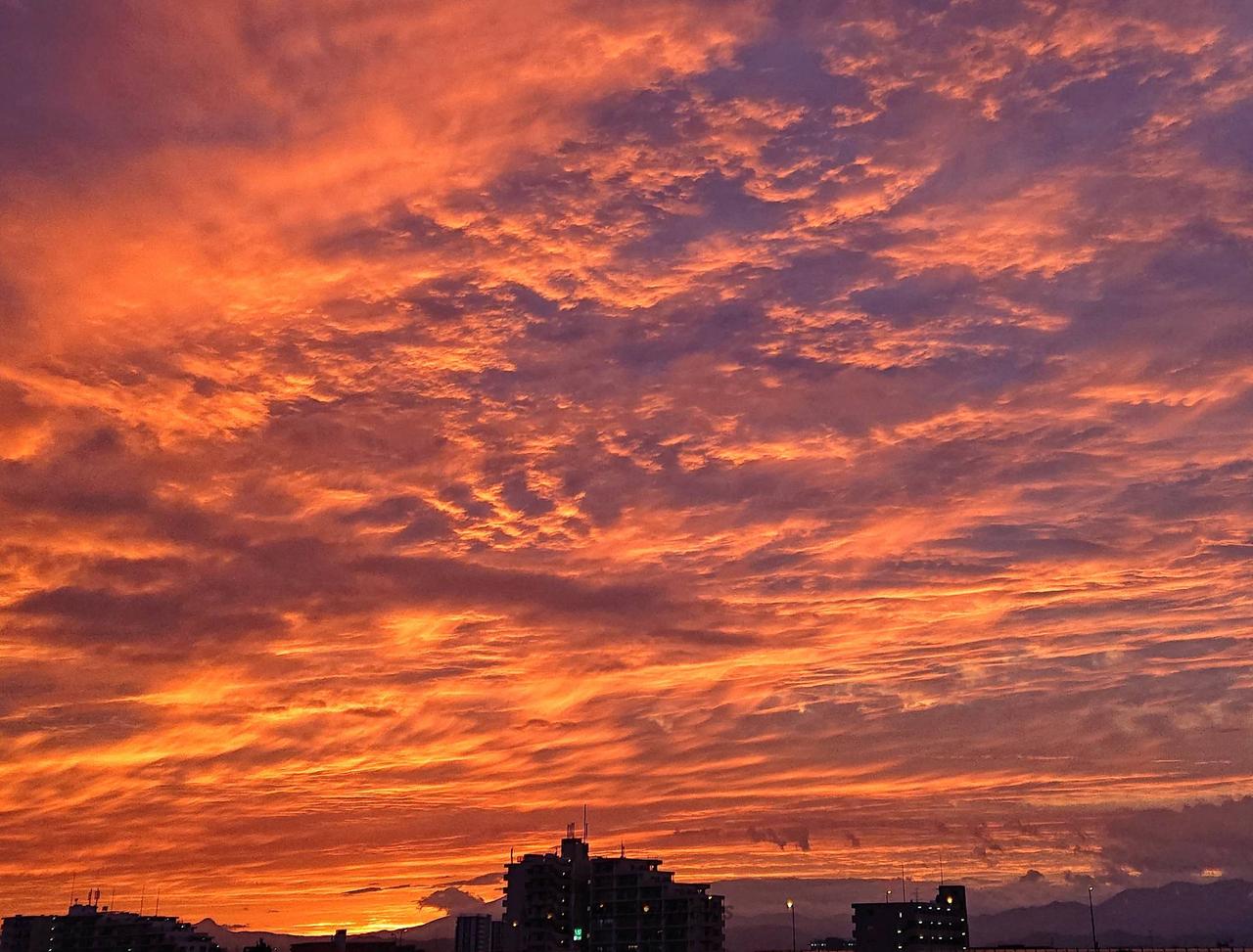 夕日・夕焼けタイム 注目の空の写真 ウェザーニュース