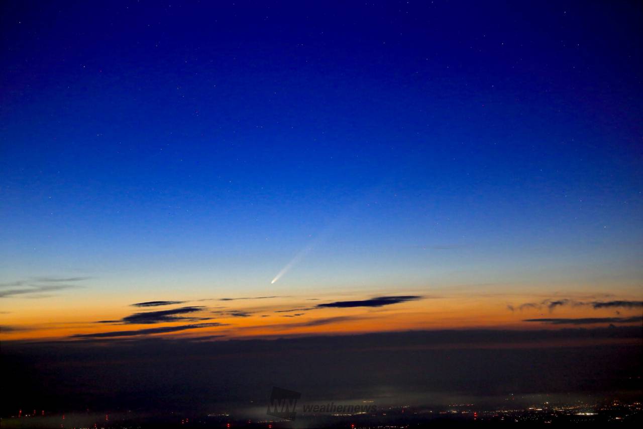 紫金山・アトラス彗星 注目の空の写真 ウェザーニュース 紫金山・アトラス彗星 注目の空の写真 ウェザーニュース