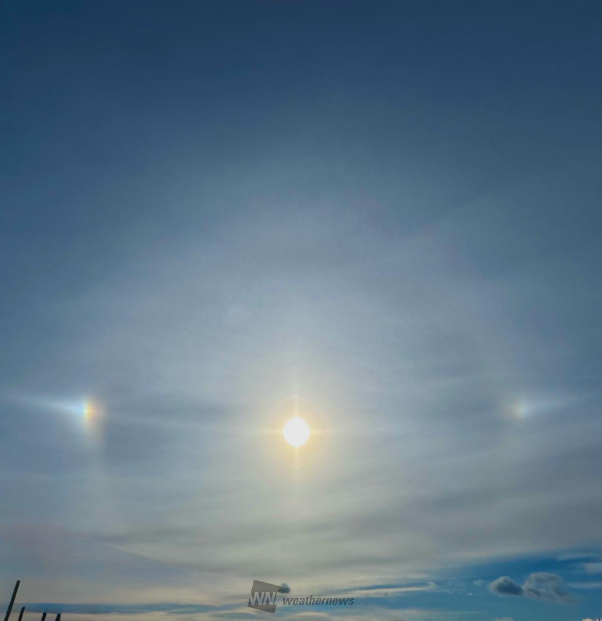年納めのハロや幻日🌈 注目の空の写真 ウェザーニュース 
