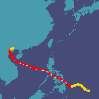 過去の台風データベース・2012年台風情報 ウェザーニュース