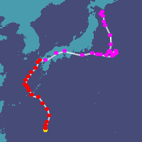台風情報2022年・台風データベース