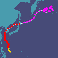 過去の台風データベース・1952年台風情報 ウェザーニュース
