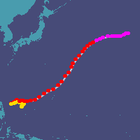 過去の台風データベース・1964年台風情報 - ウェザーニュース