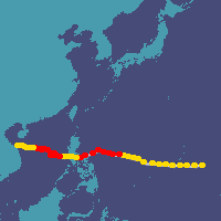 過去の台風データベース・1970年台風情報 ウェザーニュース