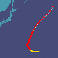 過去の台風データベース・1972年台風情報 ウェザーニュース