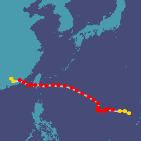 過去の台風データベース・1975年台風情報 ウェザーニュース
