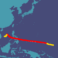 過去の台風データベース・1982年台風情報 ウェザーニュース