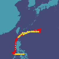 過去の台風データベース・1982年台風情報 ウェザーニュース