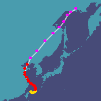 過去の台風データベース・1985年台風情報 ウェザーニュース