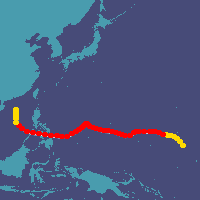 過去の台風データベース・1986年台風情報 ウェザーニュース