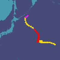 過去の台風データベース・1988年台風情報 ウェザーニュース