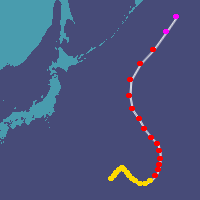 過去の台風データベース・1988年台風情報 ウェザーニュース