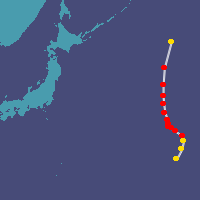 過去の台風データベース・1996年台風情報 ウェザーニュース