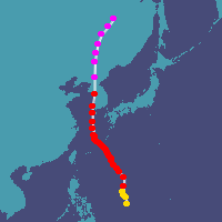過去の台風データベース・1999年台風情報 ウェザーニュース