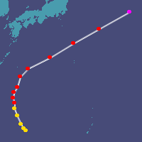 過去の台風データベース・1999年台風情報 ウェザーニュース