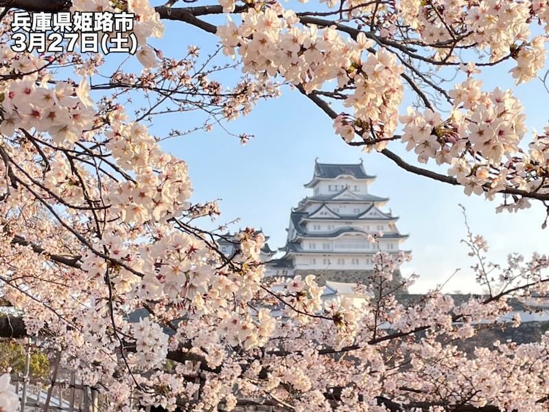 週間天気予報 週明けは天気回復 Gw明け頃の気温に 21年3月28日 Biglobeニュース