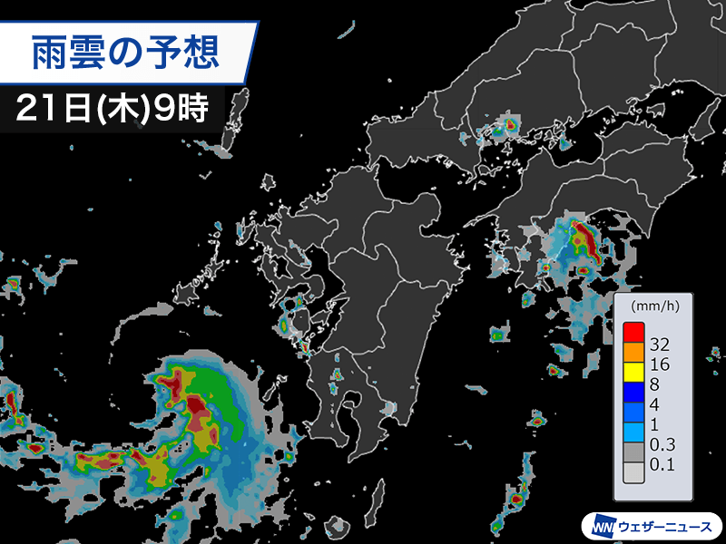 明日8月21日(木)の天気予報 終わりの見えない残暑 東北北部は