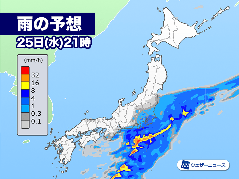 雨・ゲリラ豪雨予測│豪雨・雷雨・大雨に関する情報 - ウェザーニュース