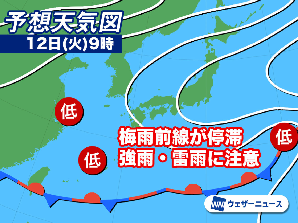 雨・ゲリラ豪雨予測│豪雨・雷雨・大雨に関する情報 - ウェザーニュース