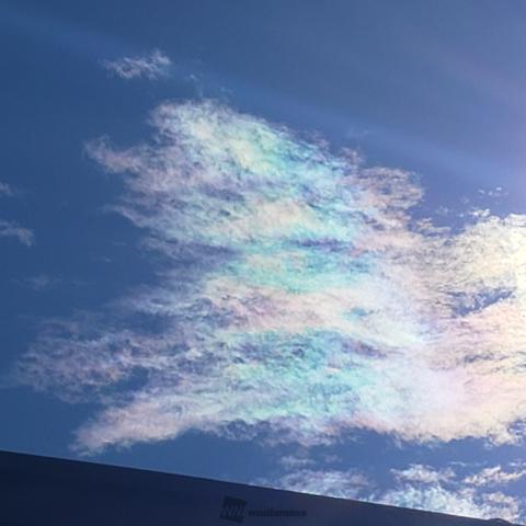 美しい極彩色の雲 注目の空の写真 ウェザーニュース