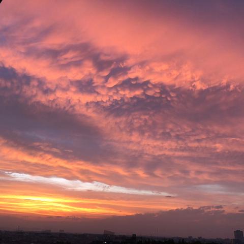 夕焼けタイム 注目の空の写真 ウェザーニュース