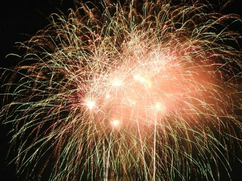 全国でエール花火 注目の空の写真 ウェザーニュース