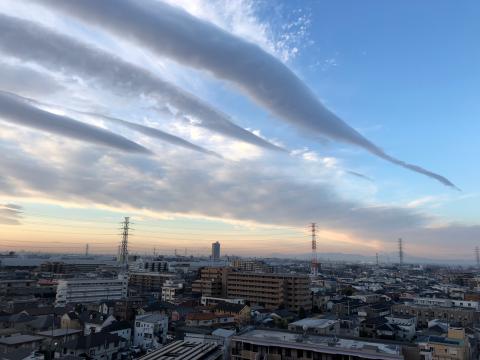 不気味な雲