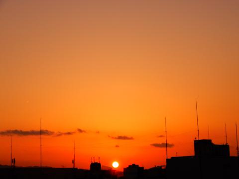 キレイな夕日・夕焼け 注目の空の写真 ウェザーニュース