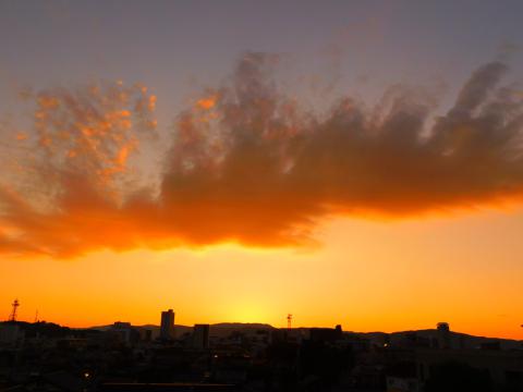 夕焼けタイム 注目の空の写真 ウェザーニュース