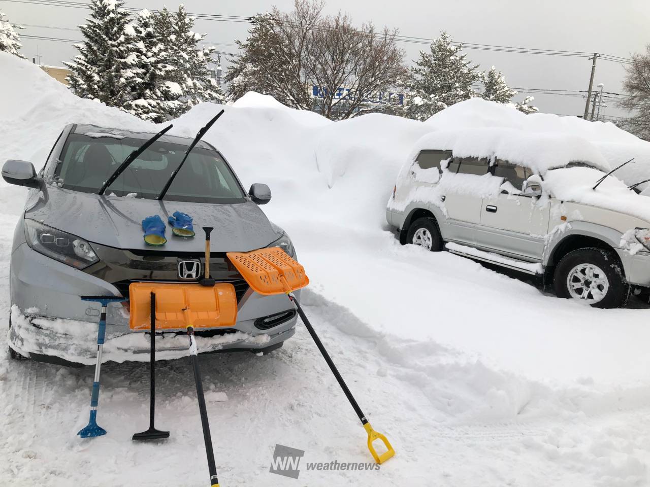 ビギナー向けの雪対処法 注目の空の写真 ウェザーニュース