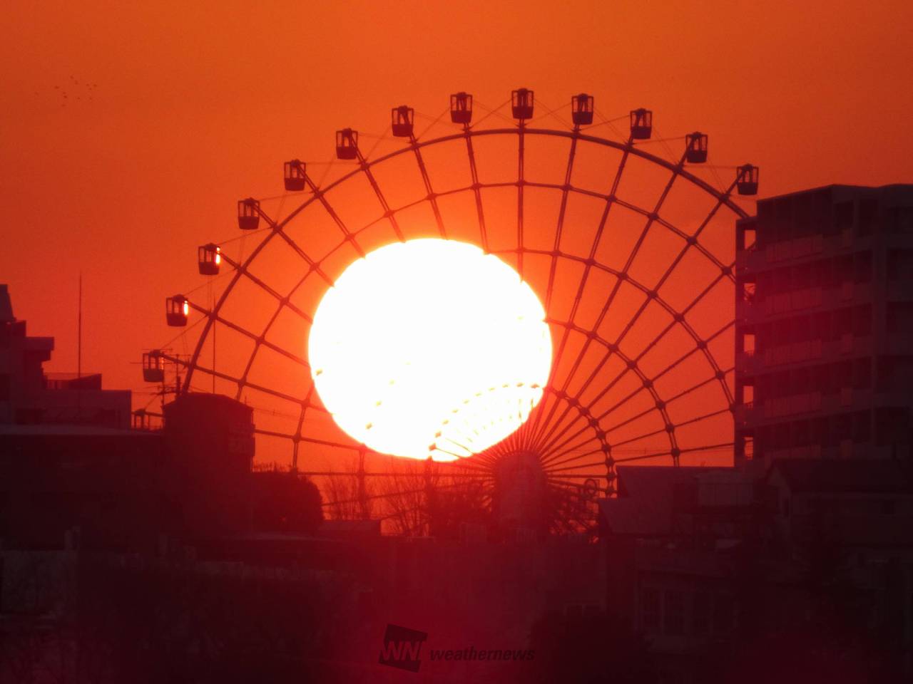 夕日 夕焼け写真館 注目の空の写真 ウェザーニュース