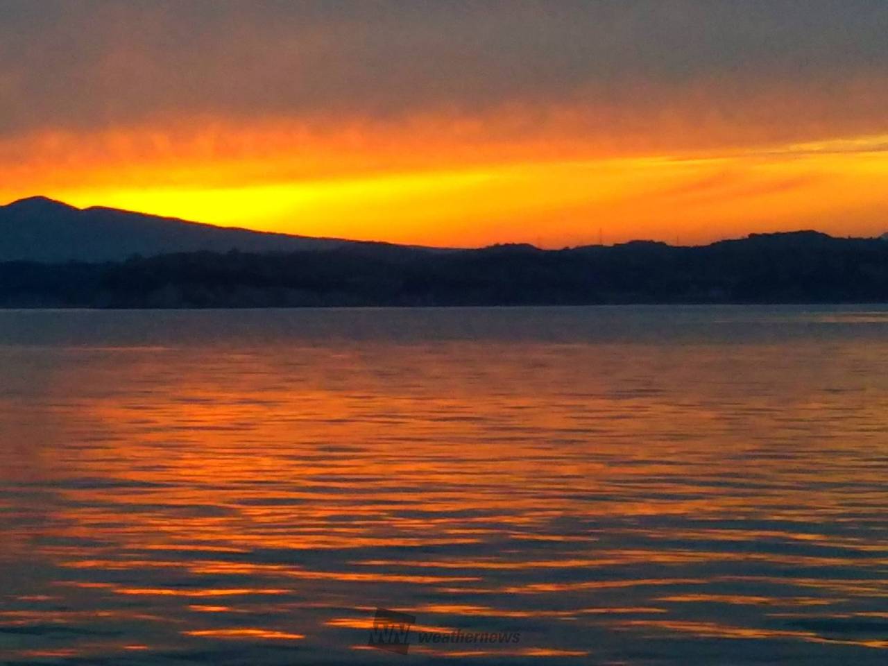 今日の夕暮れ時 注目の空の写真 ウェザーニュース 今日の夕暮れ時 注目の空の写真 ウェザーニュース