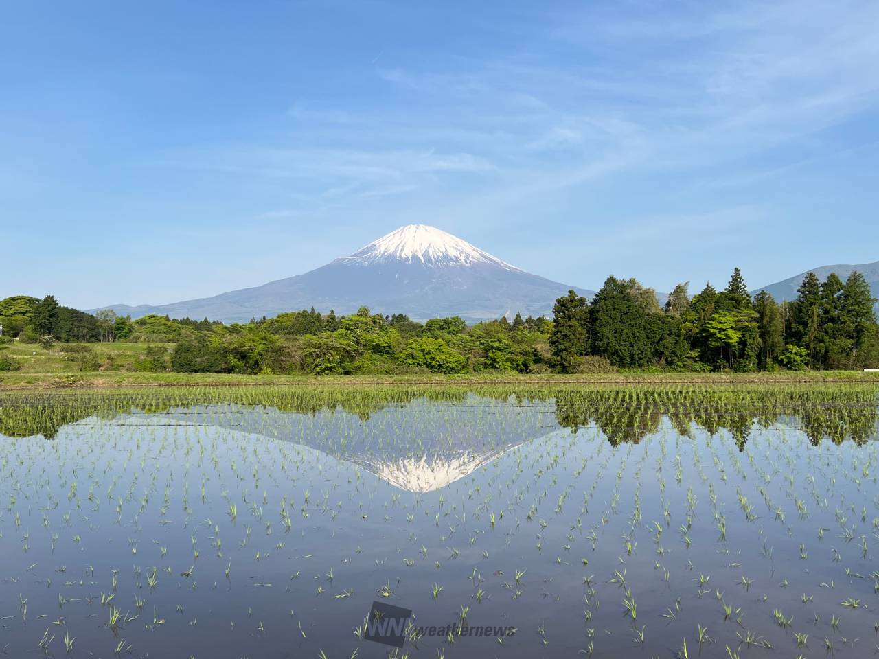 水面に映る景色 注目の空の写真 ウェザーニュース 水面に映る景色 注目の空の写真 ウェザーニュース