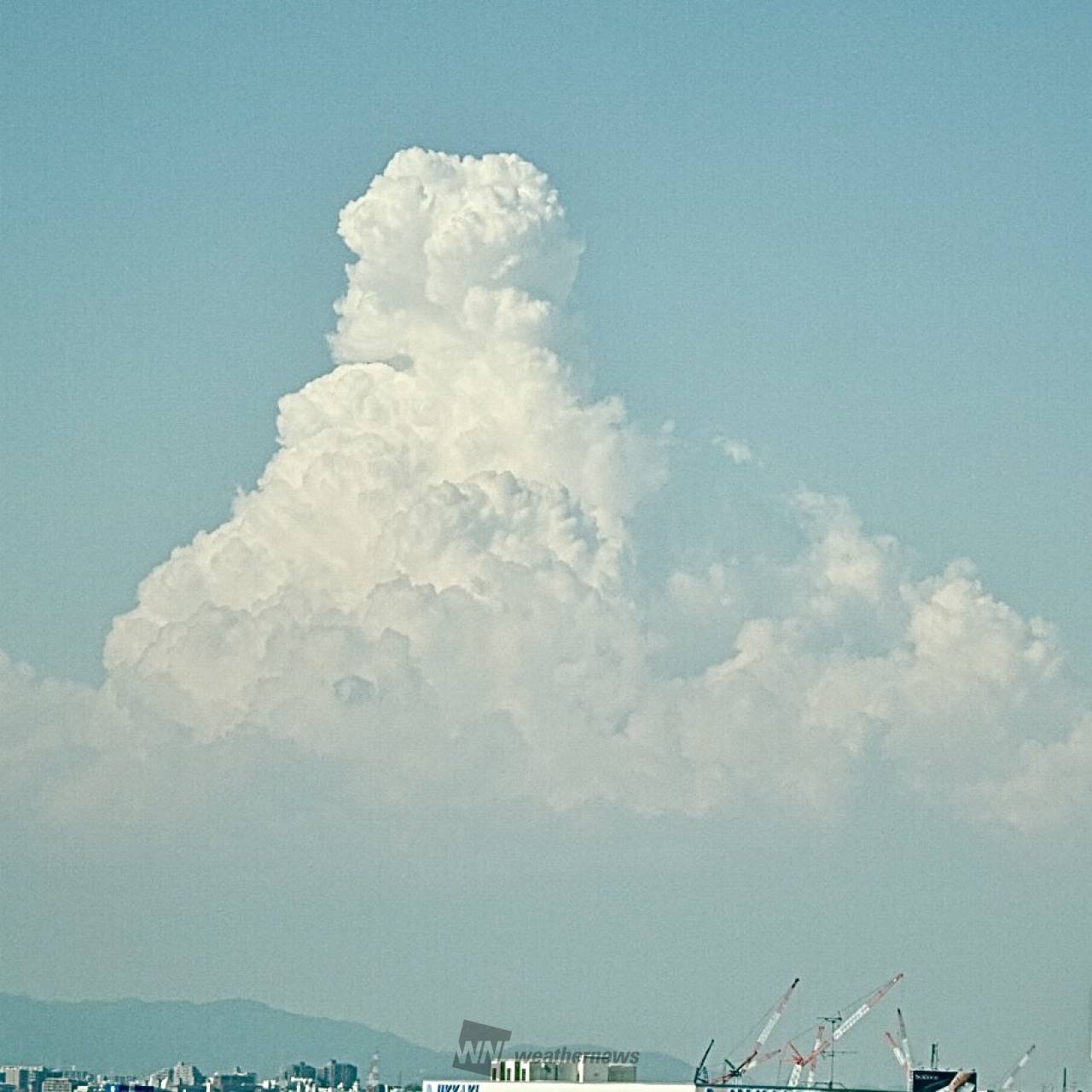 怪しい雲を追跡 注目の空の写真 ウェザーニュース