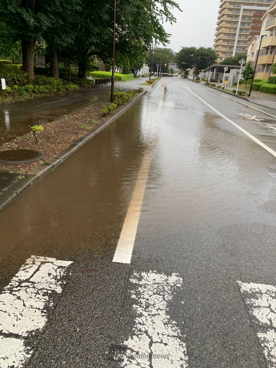 千葉県で道路冠水 注目の空の写真 ウェザーニュース