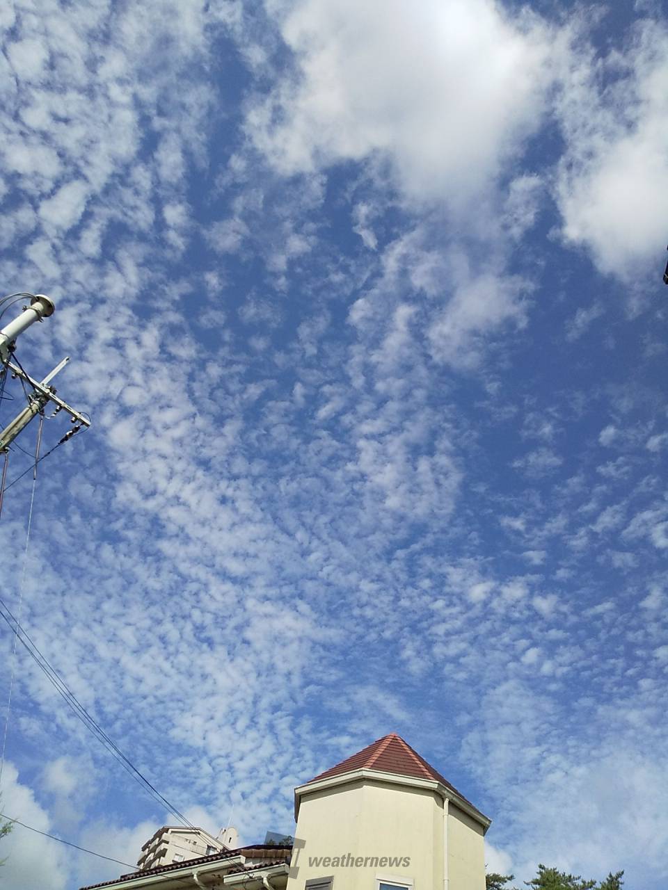 鱗雲やナミナミ雲 注目の空の写真 ウェザーニュース