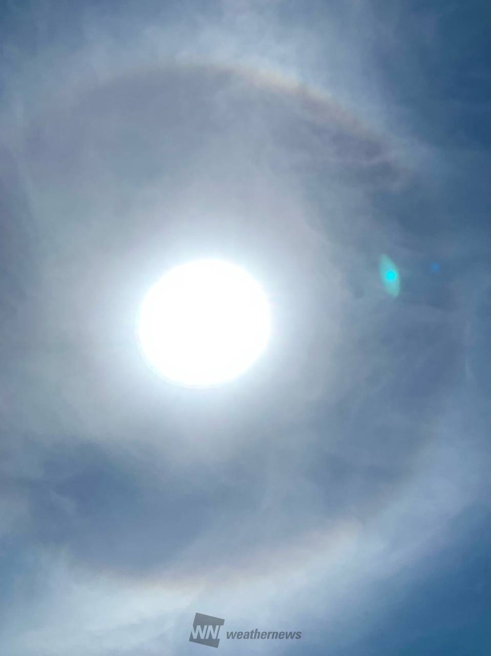 夏の日差しに ハロ 注目の空の写真 ウェザーニュース