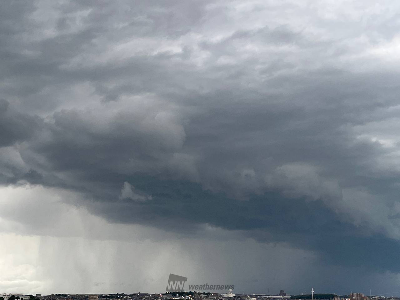 不可知の雲 名古屋市など愛知県にアーチ雲 急な雨や突風に警戒を - ウェザー
