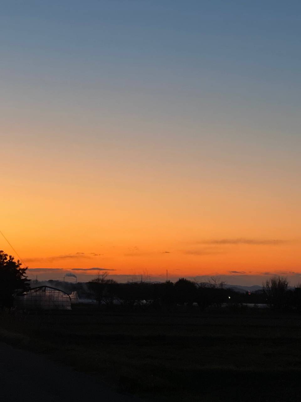 夕焼けグラデーション 注目の空の写真 ウェザーニュース