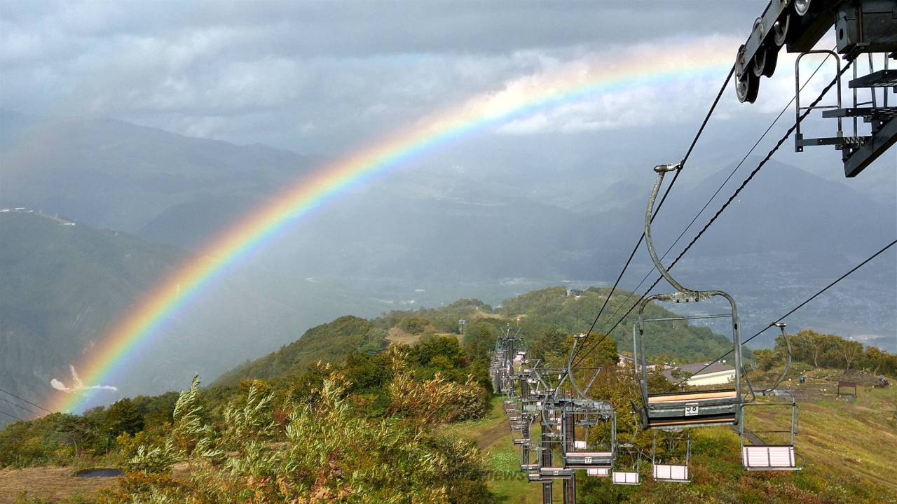 白馬五竜アルプス平の紅葉情報【2023】 - ウェザーニュース